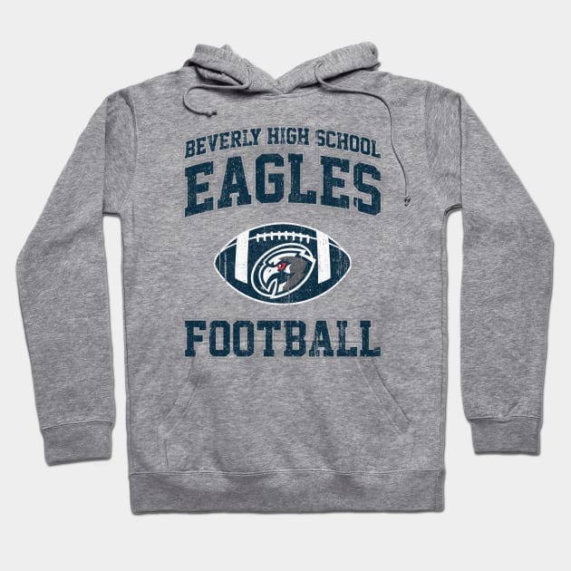 Beverly High School Eagles Football Hoodie by huckblade